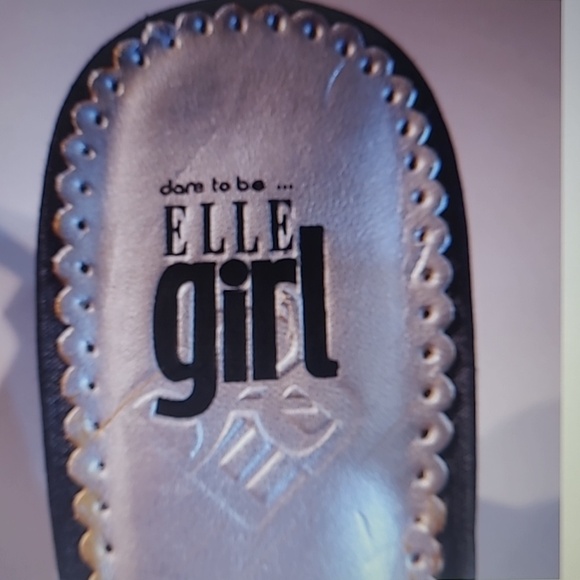 ELLE girl Giselle Beaded Sequined Bohemina Oriental Indian 2.5" heels sz 7 - Picture 7 of 11